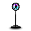 UFO 造型 APP 控制彩虹夕陽投影燈 | RGB 1600萬色 音樂同步 遠端遙控 | Sunset Projector Lamp