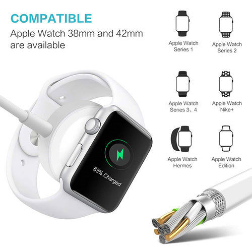 3合1 Apple Watch 無線充電器 | 磁吸式快充 低溫安全 USB供電 | 3 in 1 Wireless Charger