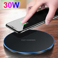 Dragon W9 30W 無線充電板 | 超薄 6.5mm iPhone 15 支援 USB-C | Wireless Charging Pad