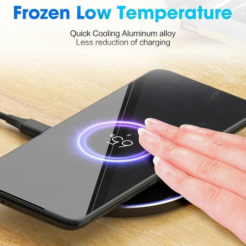 Dragon W9 30W 無線充電板 | 超薄 6.5mm iPhone 15 支援 USB-C | Wireless Charging Pad