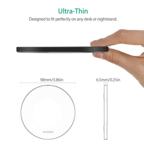 Dragon W9 30W 無線充電板 | 超薄 6.5mm iPhone 15 支援 USB-C | Wireless Charging Pad