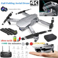 E98 折疊四軸空拍無人機 | 4K/1080P/720P 鏡頭可選 | WiFi FPV GPS | Foldable RC Drone